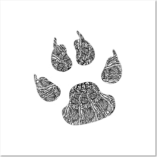 Pet paw Posters and Art